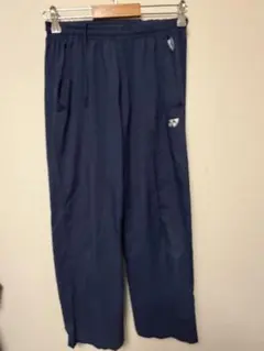 ネイビー ウォームアップパンツ ポケット付き