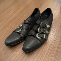 TOGA風　レザーショートブーツ