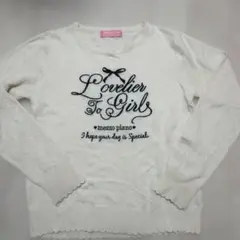 【美品】☆メゾピアノ☆Мサイズ150cm薄手セーター