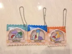 コメダ珈琲 ポケモン アクリルキーホルダー 3種セット