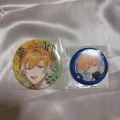 宇佐美リト Asia Travel J1コラボ ミニキャラ 缶バッジ 2個セット