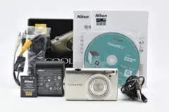 付属品完備・返品保証】 ニコン Nikon COOLPIX S230 シルバー - メルカリ
