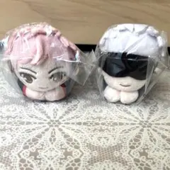 呪術廻戦 はぐキャラ マスコット ぬいぐるみ 五条悟　虎杖悠二