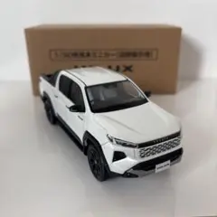 新型ランクルFJ ミニカーカラーサンプル プラチナホワイトパール