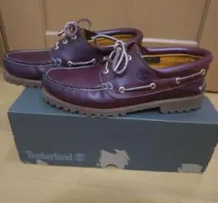 TIMBERLAND BOAT SHOE バーガンディ 7.5 【未使用】 - メルカリ
