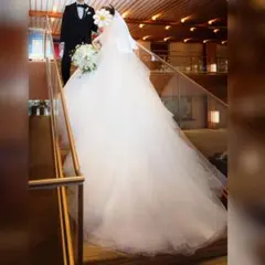 【タカミブライダル】ウェディングベール ロングベール ホースヘア