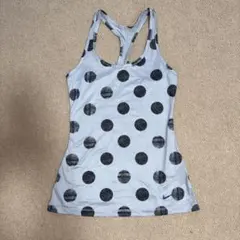 Nike ドット柄 タンクトップ　ヨガ、ランニング