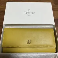 Elegance PARIS 長財布　イエロー