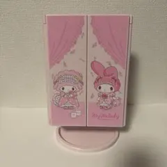 マイメロディ　マイスウィートピアノ　当たりくじ　LED付き三面鏡　ミラー　鏡