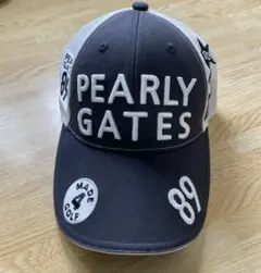 PEARLY GATES キャップ ネイビー/ホワイト