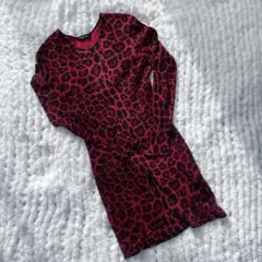 長袖 ミニワンピース