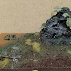 ジオラマベース　ジャングル プロフ必読願います。