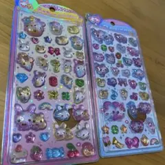 うるちゅるポップシール 平成女児 2つセット 正規品