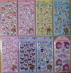 【シール】ボンボンドロップシール サンリオ第二弾 7枚 他1枚 計8枚 正規品