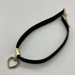 リッチなハートのチョーカー チョーカー　ハート　シンプル　アクセサリー