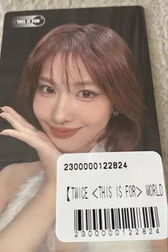 モモ TWICE THIS IS FOR フォトカード
