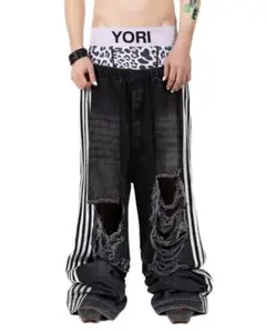 パンツ dasyori yori sport 5stripedenim 28/30 完実正規品】dasyori yori sport 5 STRIPE DENIM - メルカリ