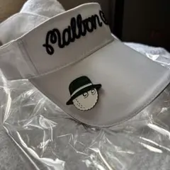 ホワイト ゴルフ バイザー