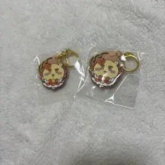 まじかるちいかわ　トレーディングラメ　ラバーキーホルダー　シーサー　２個セット