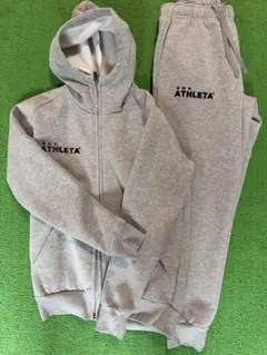 ATHLETA アスレタ スウェット上下セット グレーのサムネイル