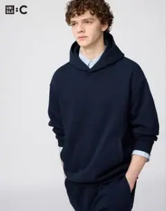 UNIQLO/スウェットオーバーサイズプルパーカー
