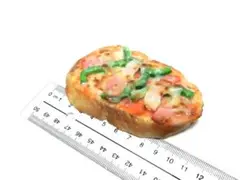 【食品サンプル】ピザトースト（バゲットタイプ）