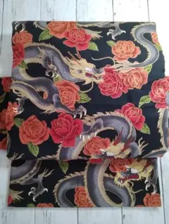 作り帯　龍と薔薇のサムネイル