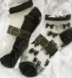 シースルーソックス 2足セットのサムネイル