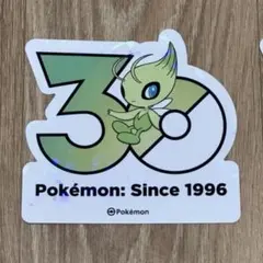 韓国限定】ポケモン 30周年記念 ロゴステッカー シェイミ - メルカリ