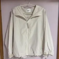 NICE CLAUP アイボリー マウンテンパーカー