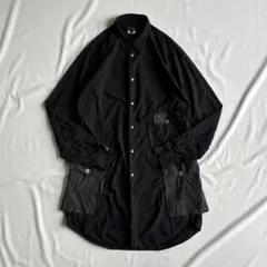 2021ss BLACK CDG Crinkle long shirt BLKのサムネイル