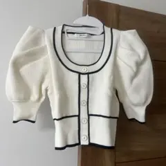 SNIDEL スナイデル サマーニット トップス 半袖 ニット レディース F