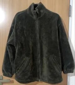 basic Editions ボア　ブルゾン　カーキ　12/17まで値下げ中