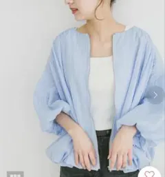 ITEMS URBAN RESEARCH バルーンスリーブブルゾンのサムネイル