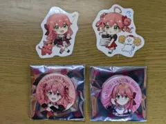 スシロー×さくらみこ コラボ缶バッジ ピック