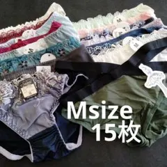 15枚まとめ売りNo.149 Мサイズ トリコットショーツ レディースショーツ