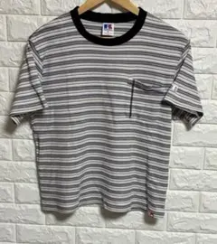 RUSSELL ATHLETIC ラッセルアスレチックボーダー Tシャツ Mのサムネイル