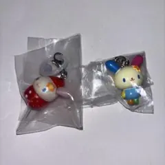 ウサハナ　サンリオ　めじるしチャーム　いちご