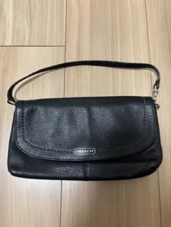 COACH ブラック ハンドバッグ 24×12.5cm
