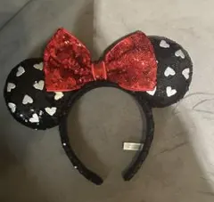 ミニーマウス カチューシャ スパンコール