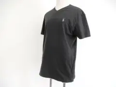 【POLO RALPH LAUREN】VネックTシャツ グレー メンズS