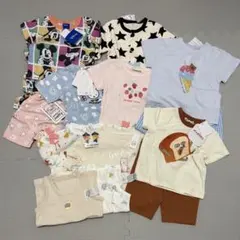 保育園　80サイズ　まとめ売り　パジャマ　普段着　肌着　女の子