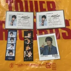 なにわ男子　大西流星　学生証とフォトカードセット