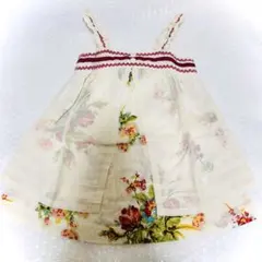 hakka baby トップス　花柄　80cm ハッカベビー　女の子のサムネイル