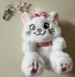 【韓国限定】ディズニー マリーちゃん ぬいぐるみ マスコット キーホルダー
