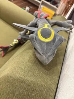 ポケットモンスター めちゃもふぐっとぬいぐるみ　黒　レックウザ