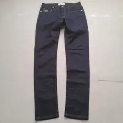April77 JOEY-OVER ストレッチ デニム ジーンズ W28 濃紺のサムネイル