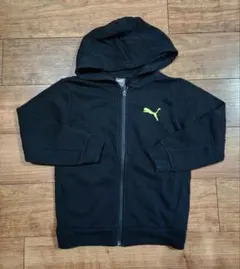 PUMA キッズ ジップアップパーカー 130cm