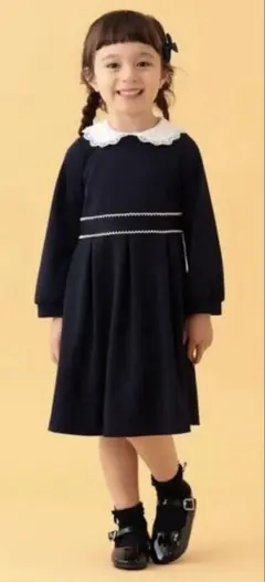 新品未使用　BEAMS mini ネイビー フォーマルワンピース　130cm
