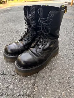 希少 Dr.Martens クレイジーボム ブーツ 10ホール 厚底のサムネイル